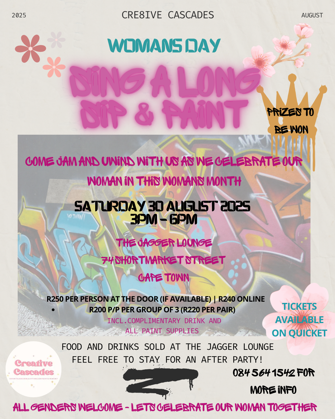 Sing a long sip & paint!