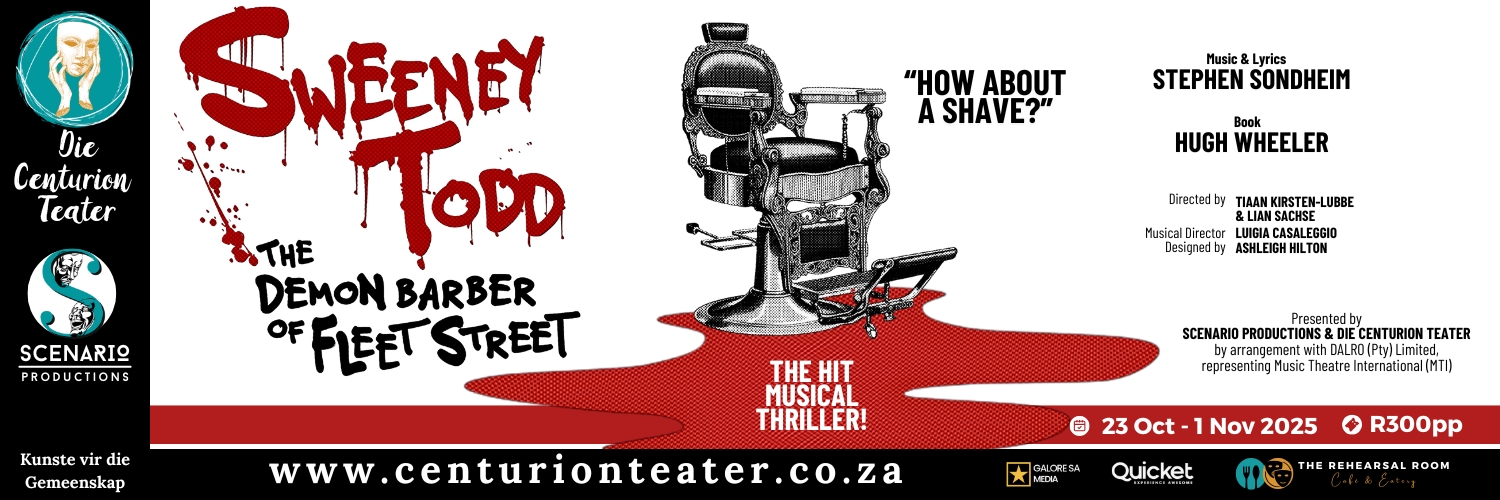 Sweeney Todd: The Demon Barber of Fleet Street | The Hit Musical Thriller @ Die Centurion Teater