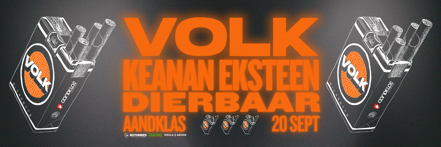 Volk, Keanan Eksteen, Dierbaar - LIVE at Aandklas Stellenbosch