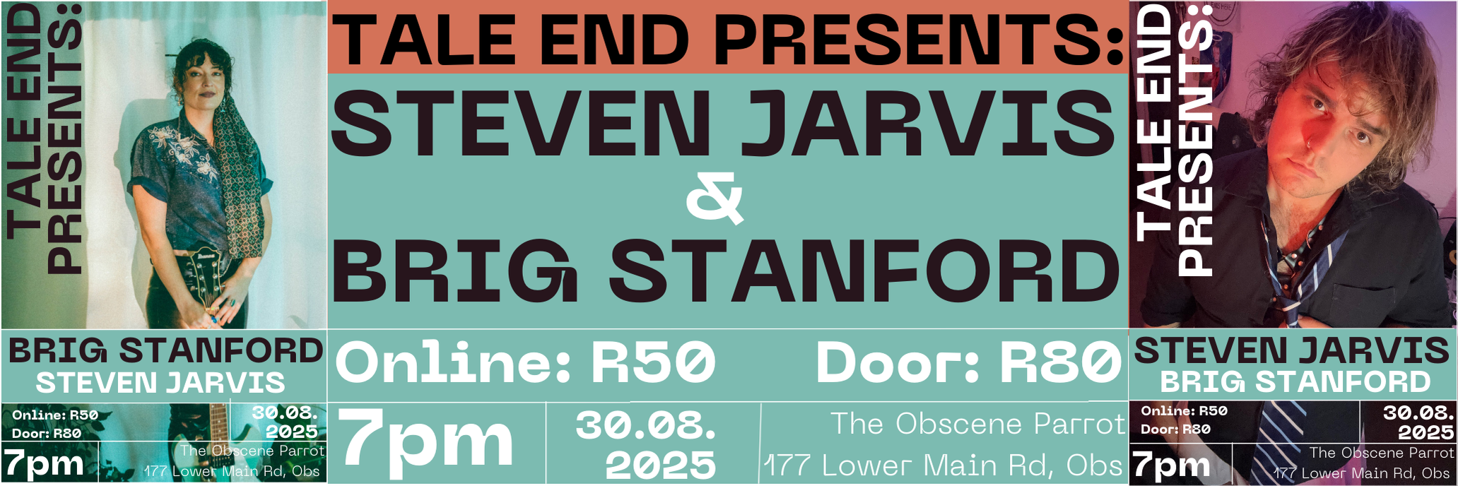 Tale End Presents: Steven Jarvis & Brig Stanford