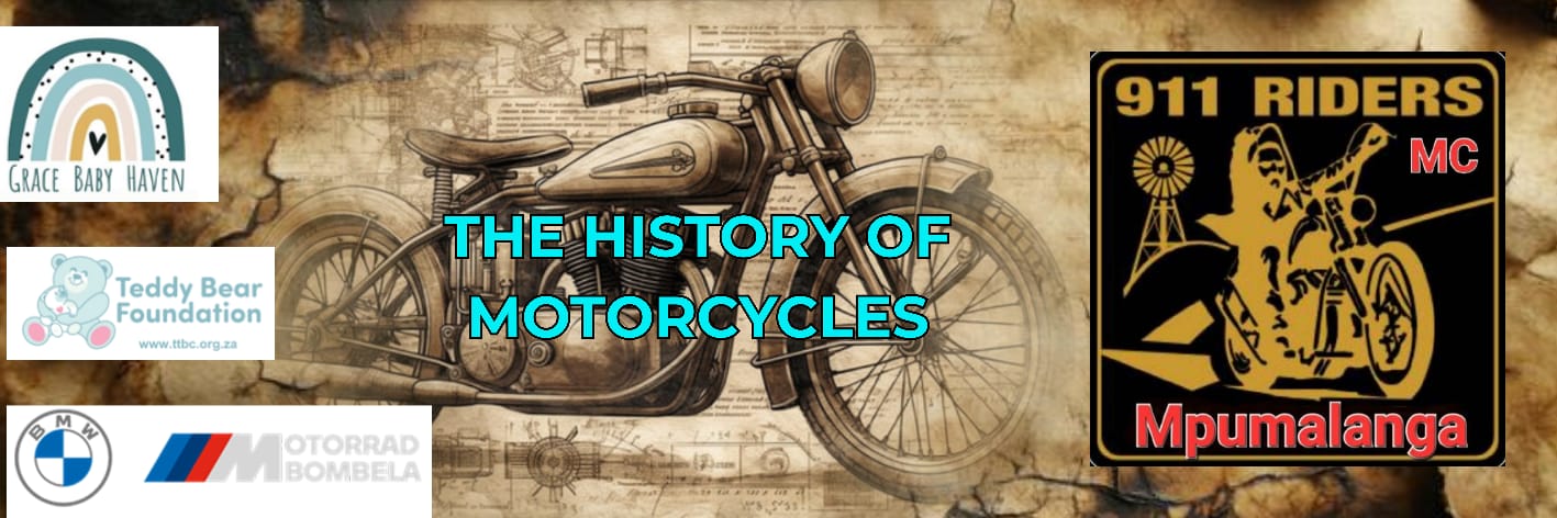 911 RIDDLE RIDE-HISTORY OF MOTORCYCLES