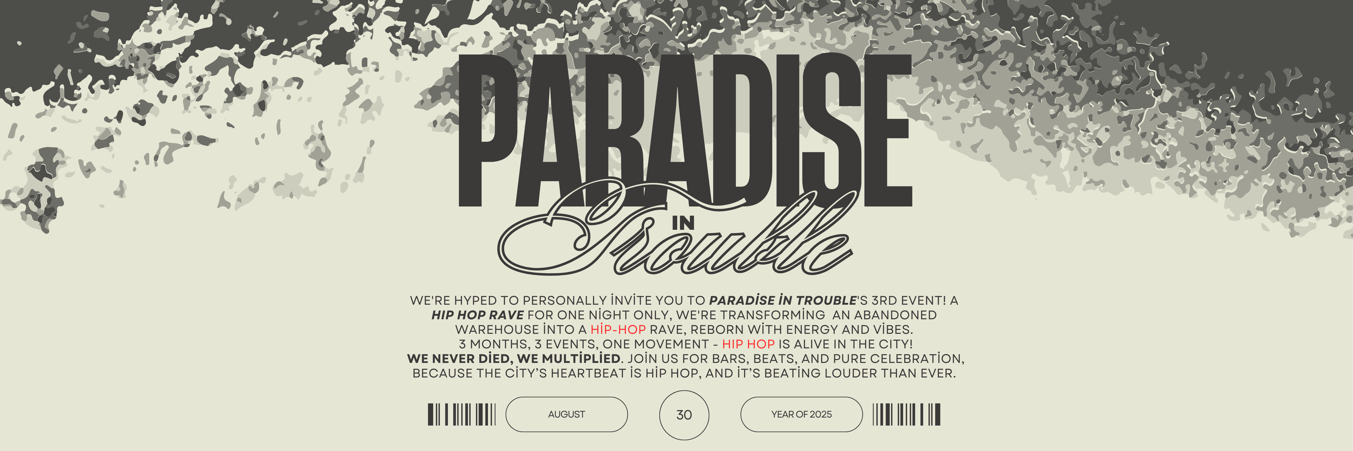 PARADISE IN TROUBLE: HIP-HOP RAVE 003*