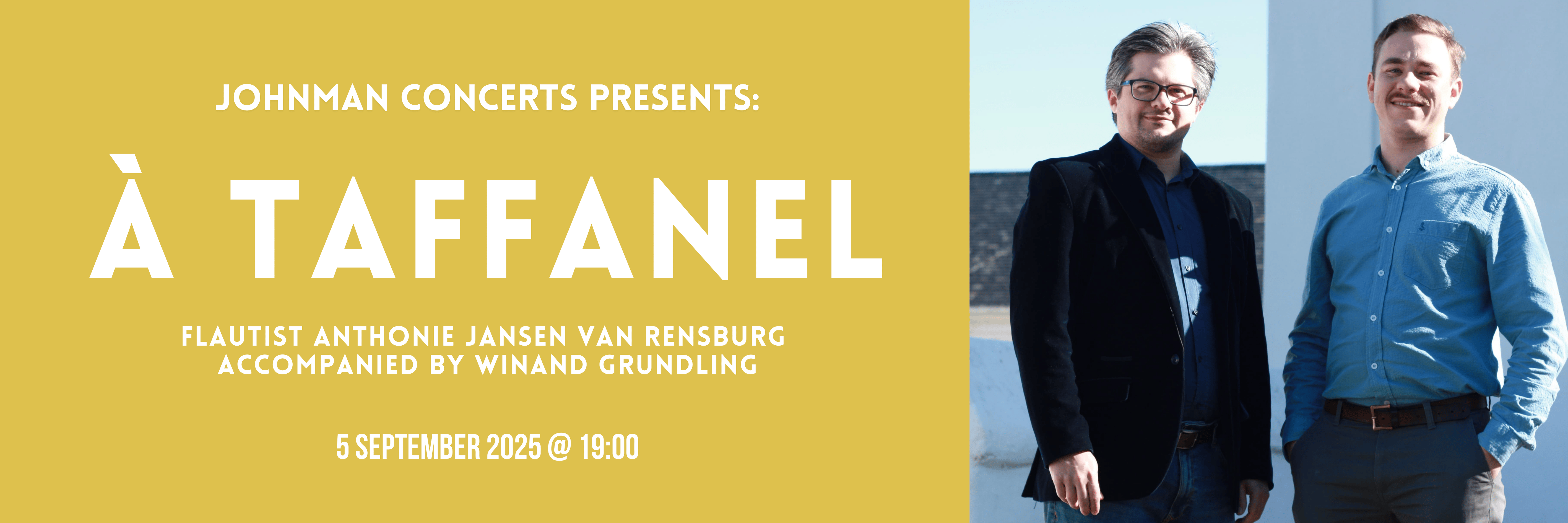 à Taffanel | Johnman Concerts