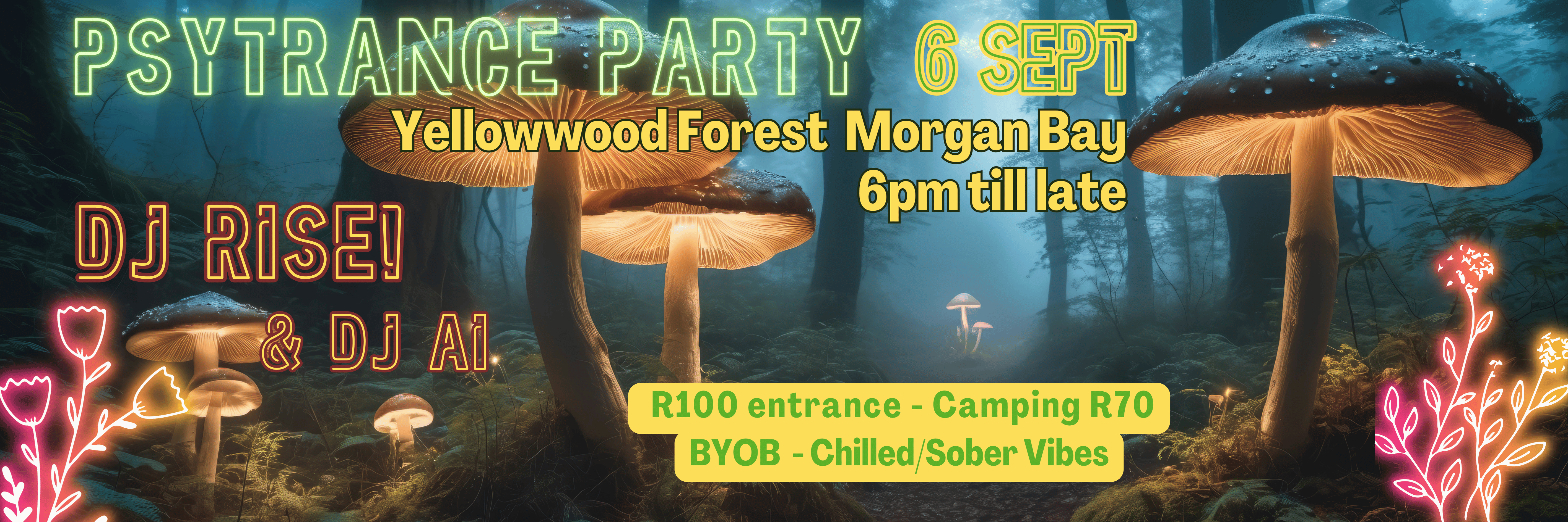 PsyTrance Party in the Forest