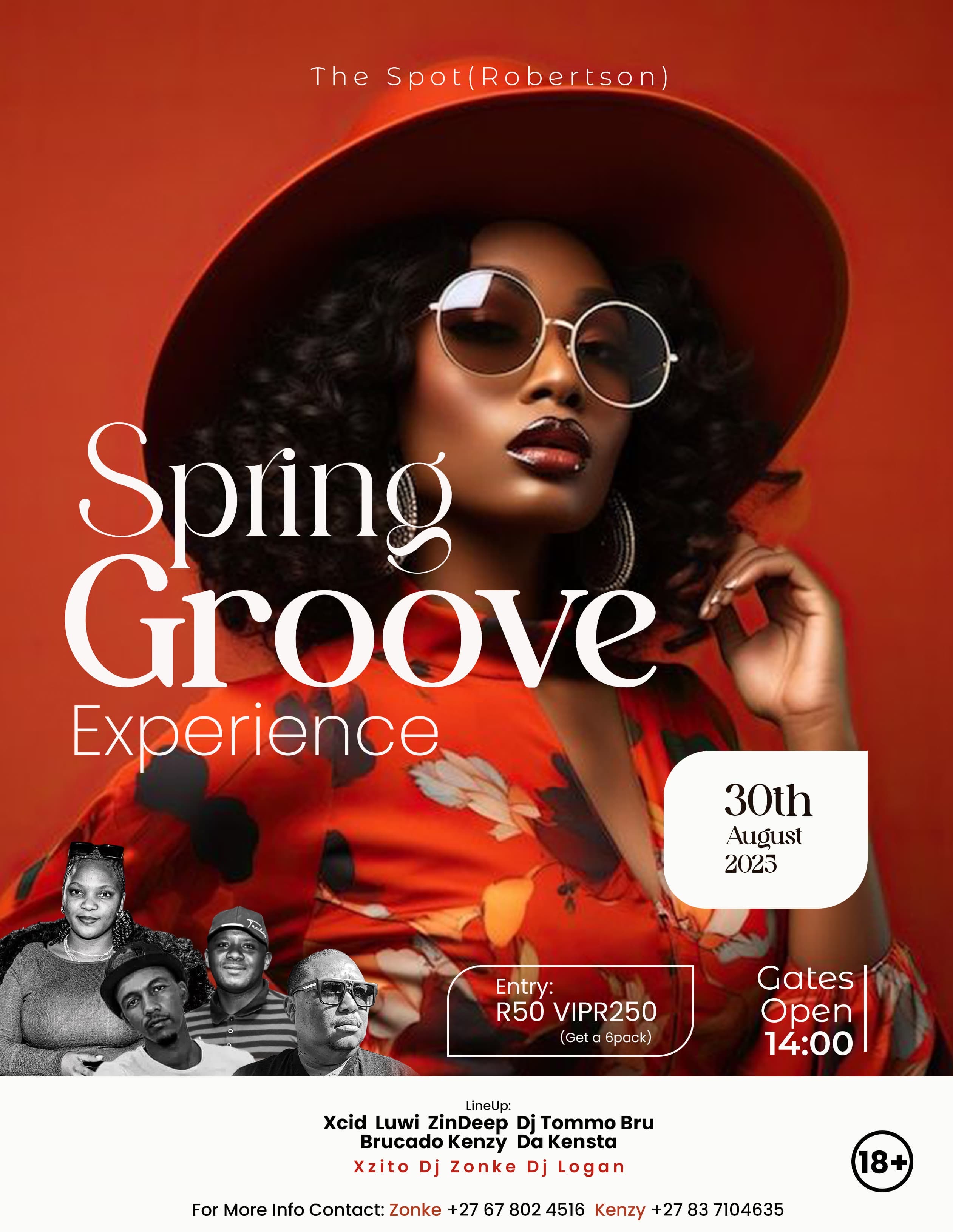 Book tickets for Spring Groove Experience