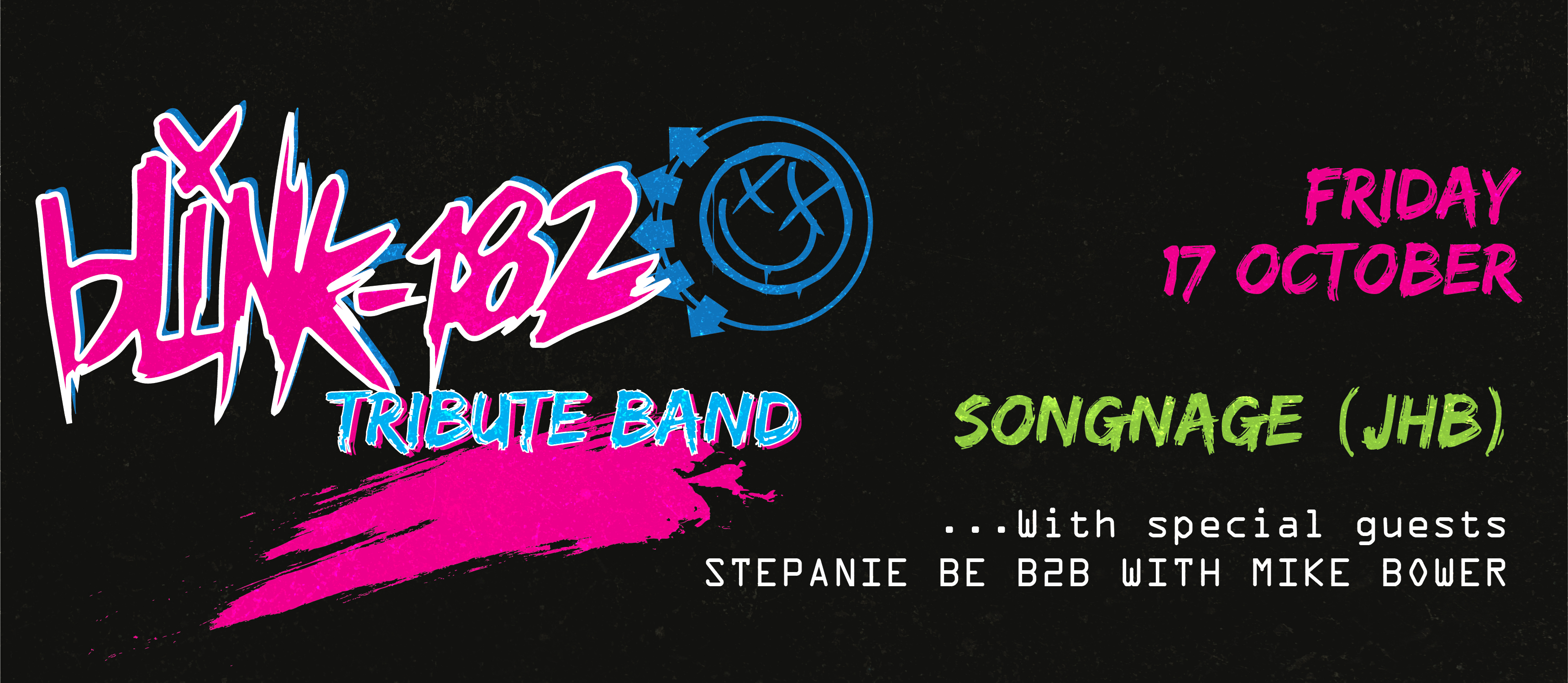 Blink 182 Tribute show! Sognage JHB