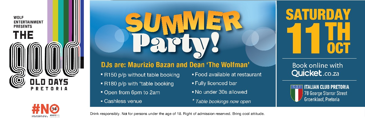 The Good Old Days - Summer Party