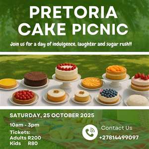 Pretoria Cake Picnic by Thee Gifted Hands
