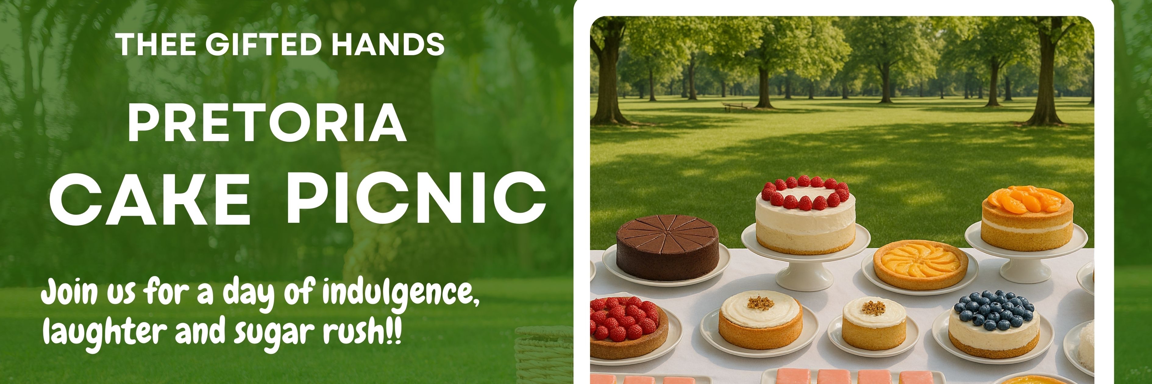 Pretoria Cake Picnic by Thee Gifted Hands