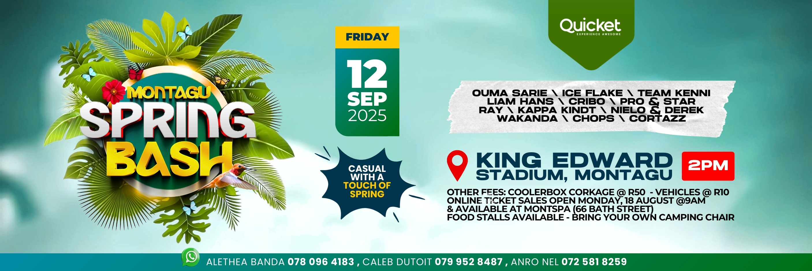 Montagu Spring Bash 2025