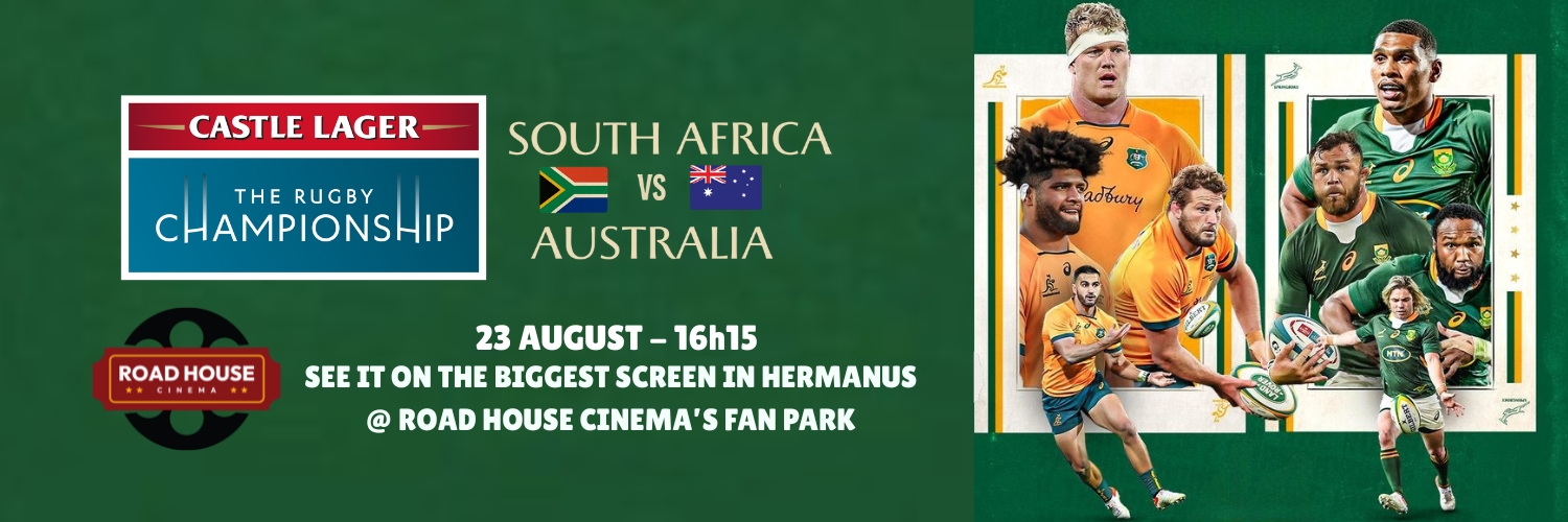 ROAD HOUSE FAN PARK - SPRINGBOKS VS AUSTRALIA 2nd CLASH