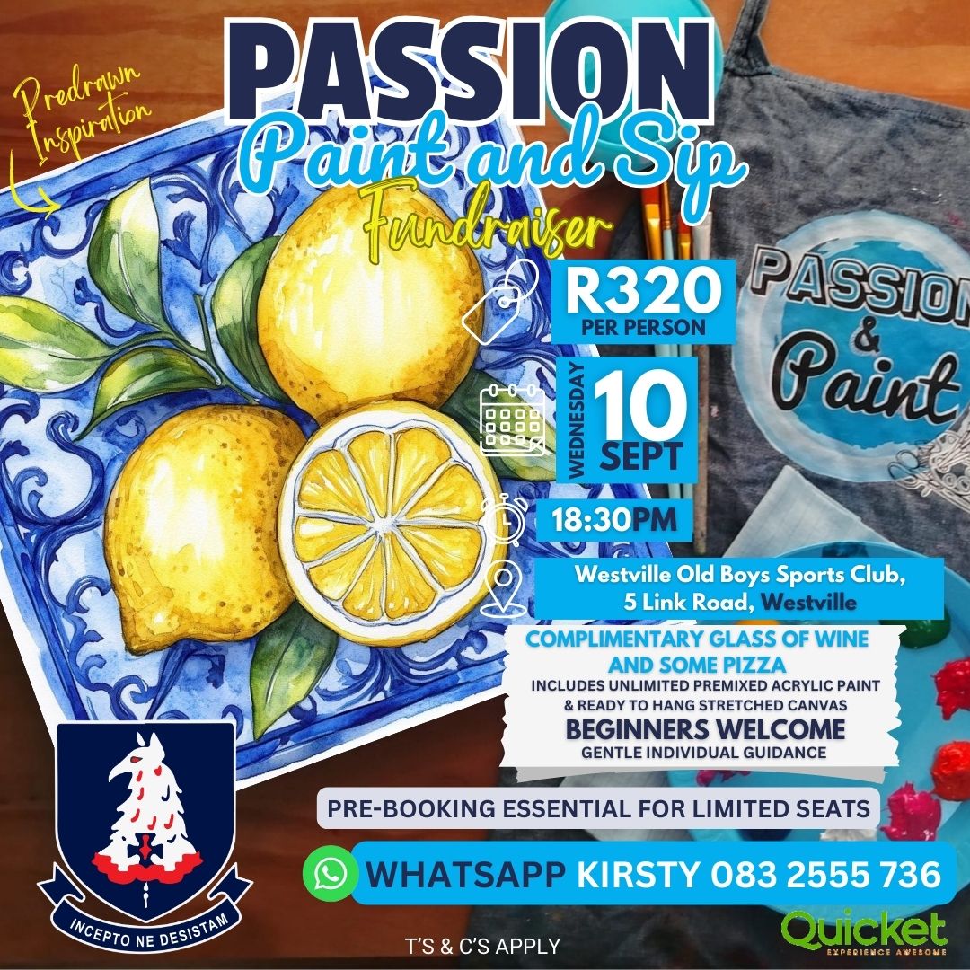 Passion Paint and Sip - Lemon Fundraiser