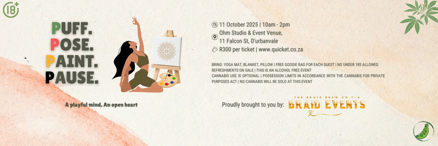 Puff. Pose. Paint. Pause