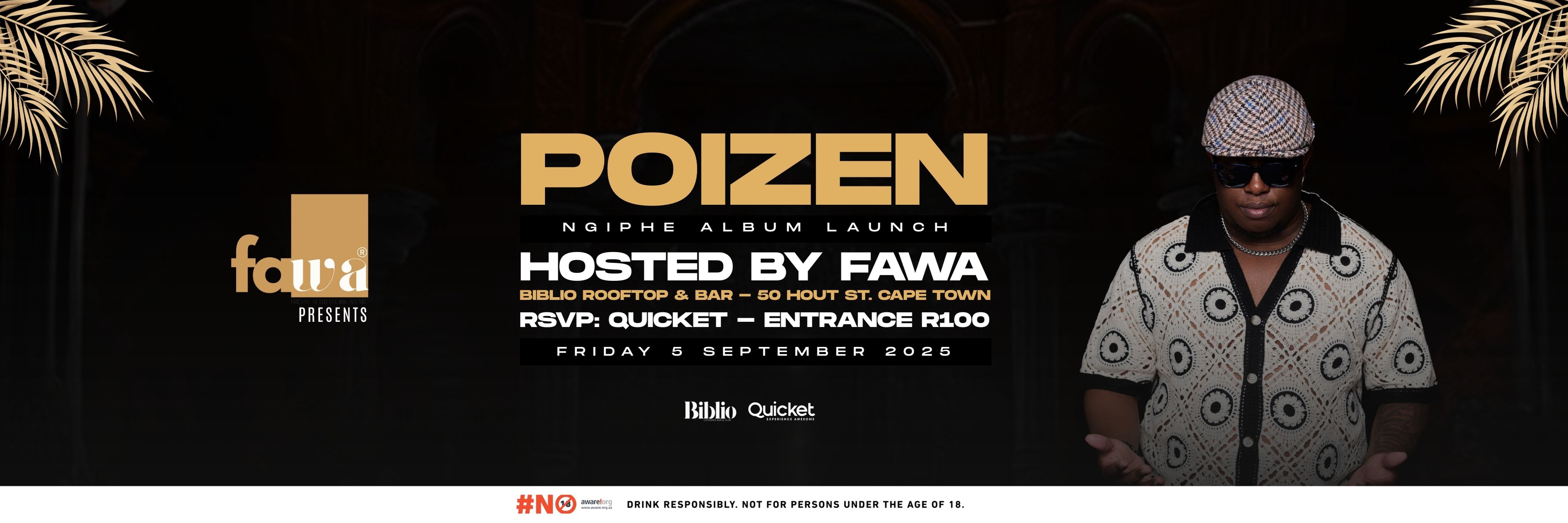 FAWA FRIDAY - Celebrating Poizen The Bass King