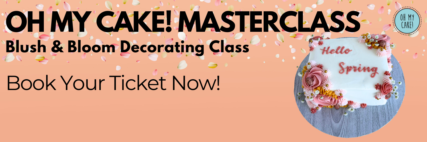 Oh My Cake! Masterclass: Blush & Bloom Cake