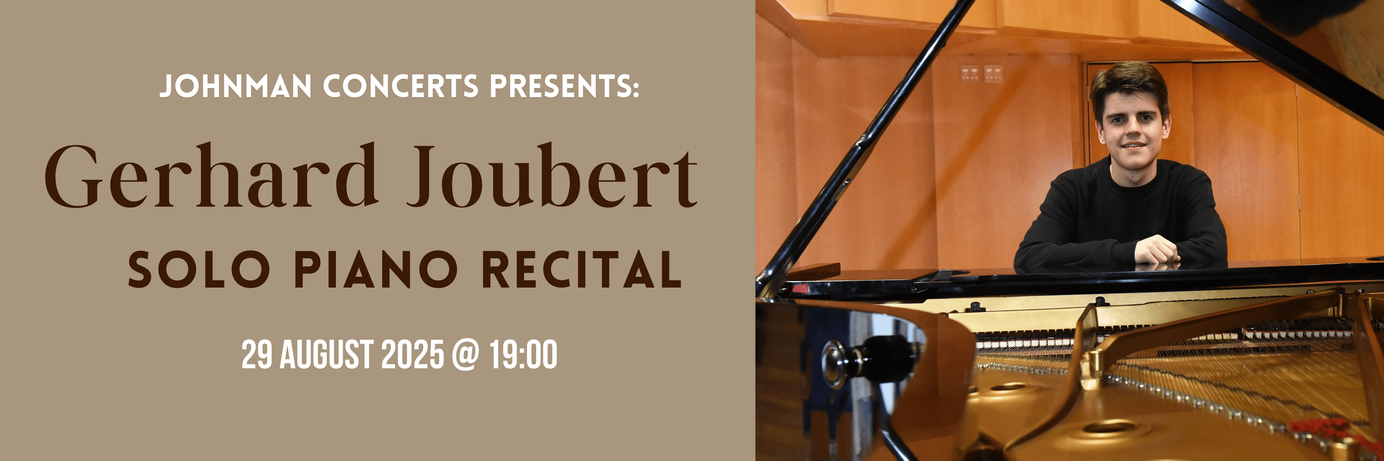 Gerhard Joubert | Johnman Concerts