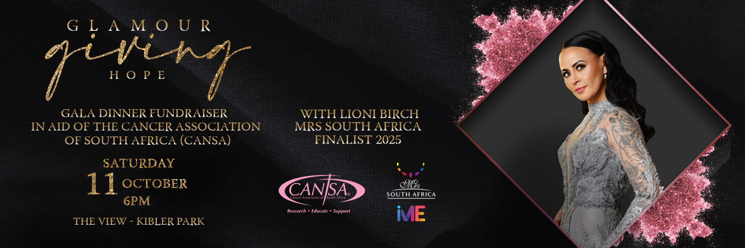 Gala Dinner fundraiser in aid of CANSA