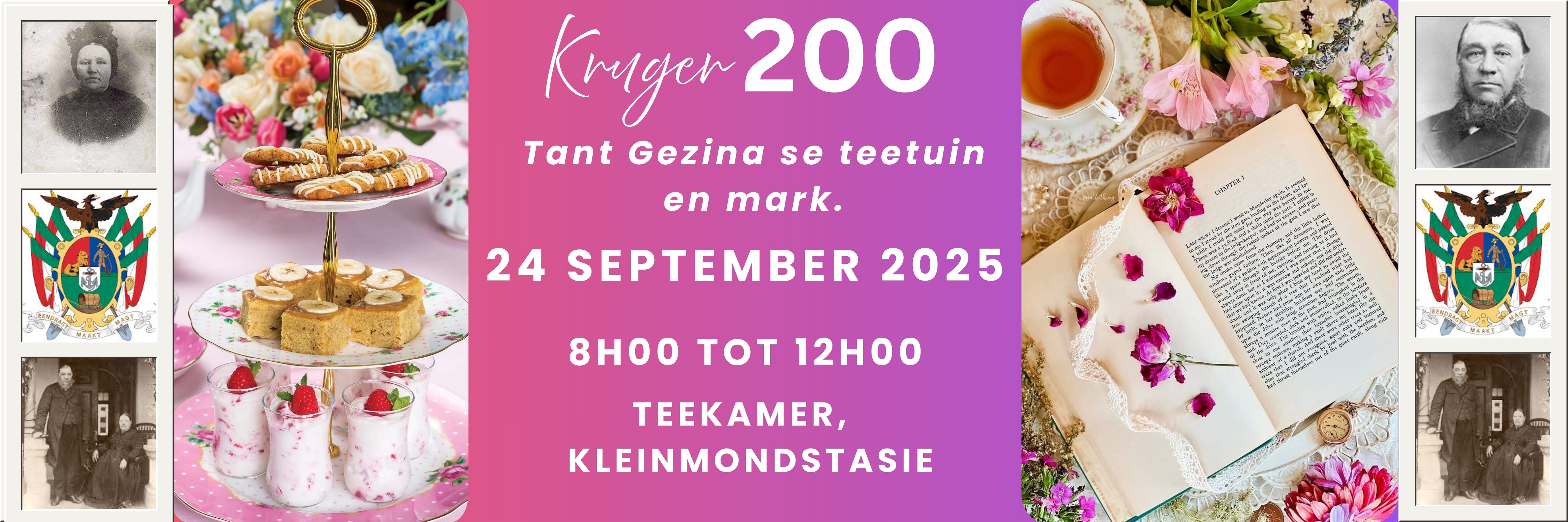 Staatsbanket 200 - Tannie Gezina Teetuin en Mark