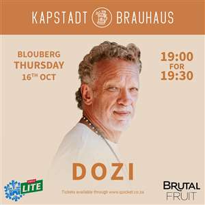 Dozi live by Kapstadt Brauhaus Blouberg