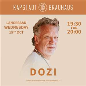 Dozi live by Kapstadt Brauhaus Langebaan