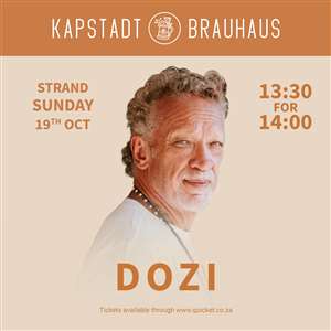 Dozi live by Kapstadt Brauhaus Strand