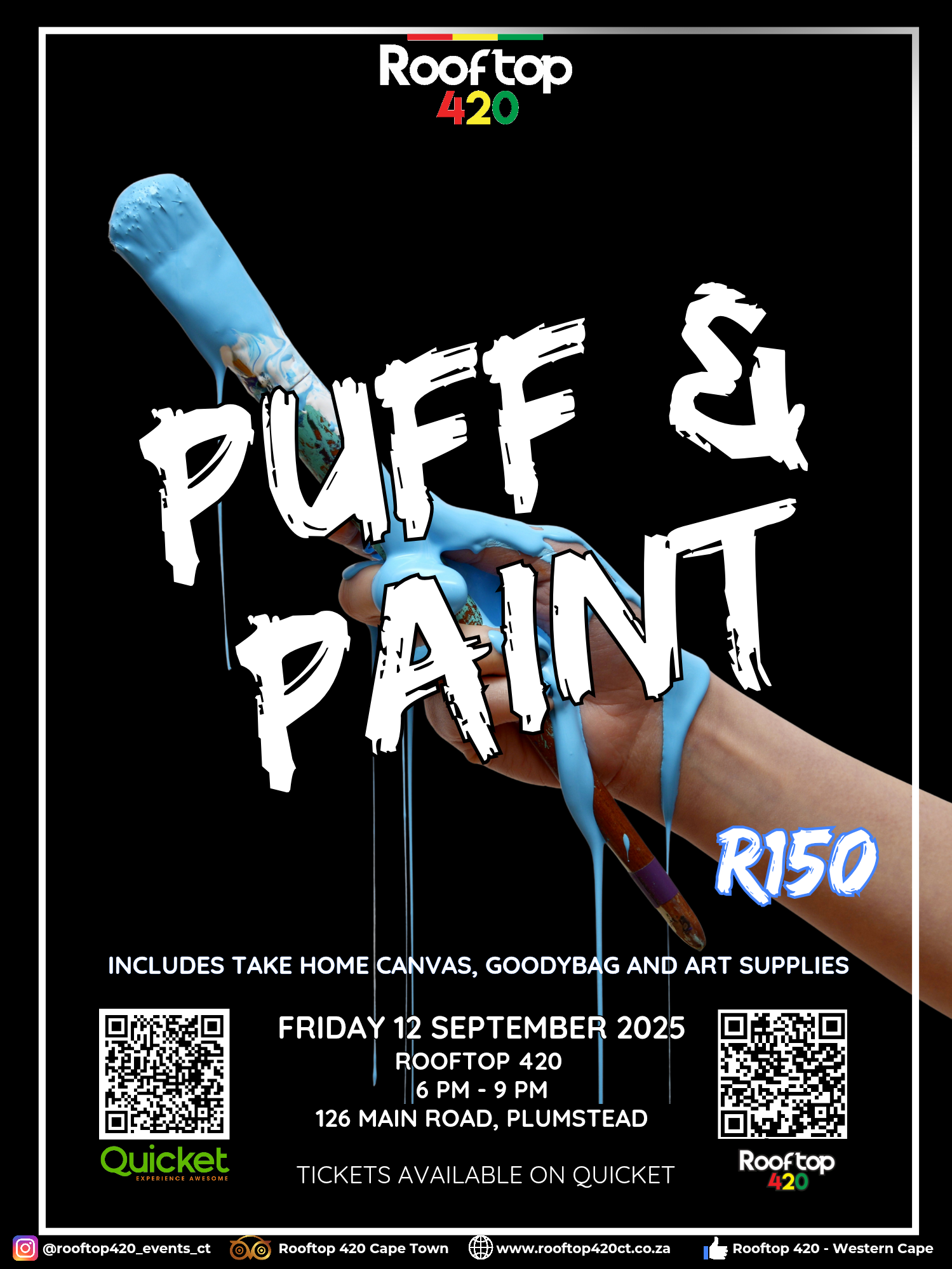 Puff n Paint at Rooftop42O PLUMSTEAD