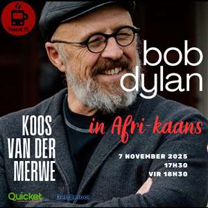 Bob Dylon in Afrikaans - Koos van der Merwe