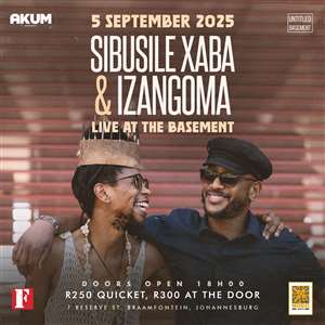 Sbusile Xaba & IzangoMa Live at the Basement