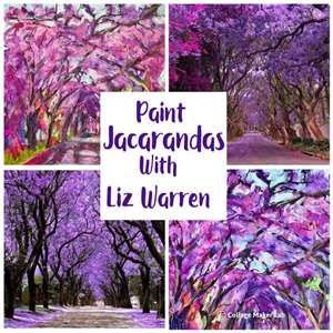 Jacaranda Painting Workshop With Liz Warren 10 & 11 October 2025