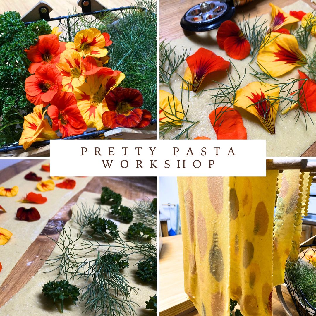 Stanford in Bloom's Pretty Pasta Workshop