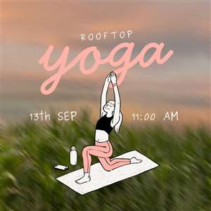 Rooftop Yoga