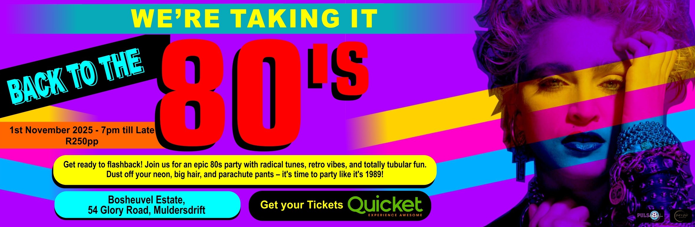 Freedom Festival - Unleash your fun - 80s Party