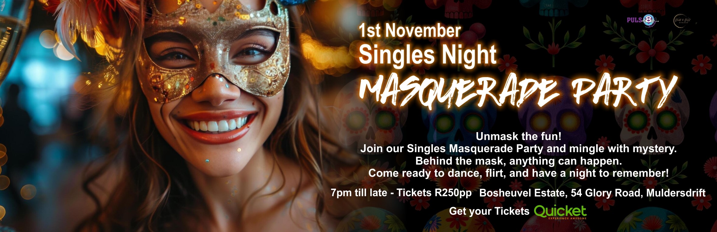Freedom Festival - Unleash your fun - Singles Night- Masquerade Party