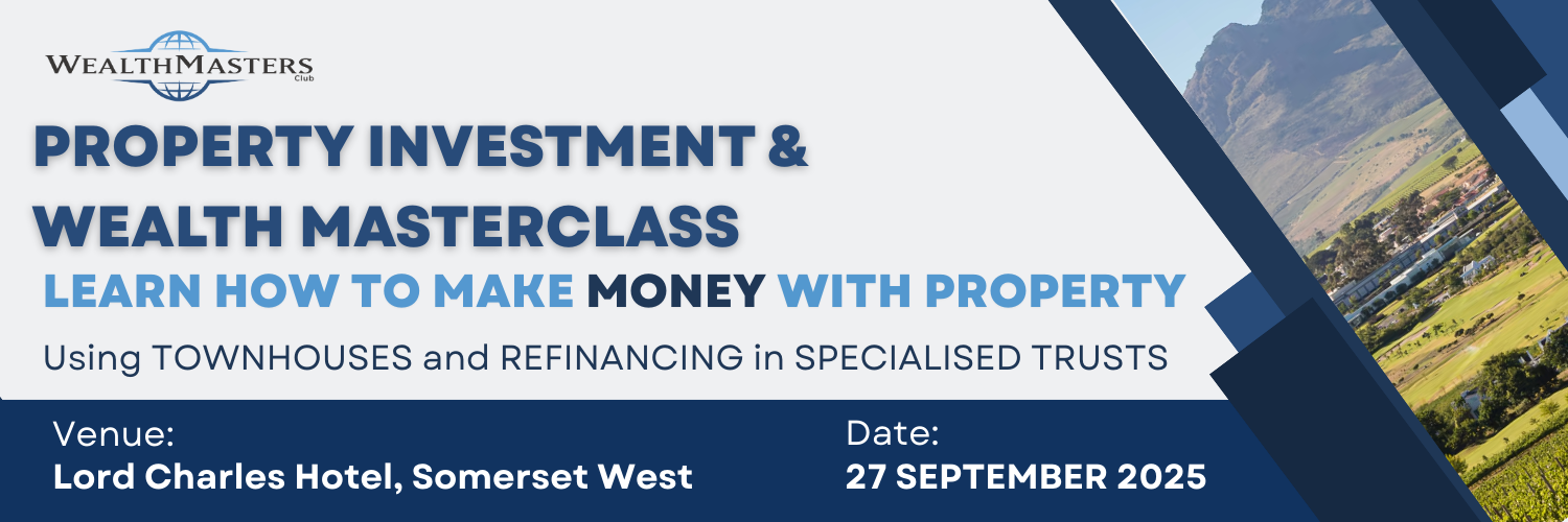 PROPERTY & WEALTH MASTERCLASS 27/09