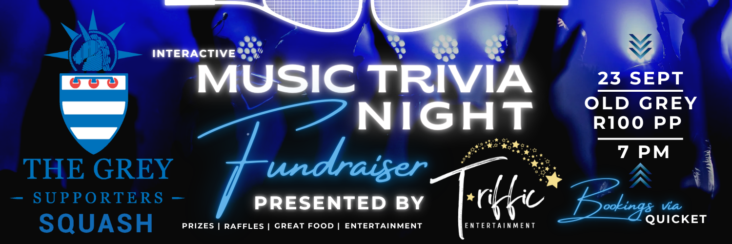 Grey Squash Supporters | Music Trivia Fundraiser Night