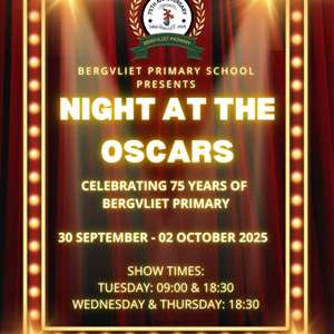 Night at the Oscars - Celebrating 75 Years of Bergvliet Primary