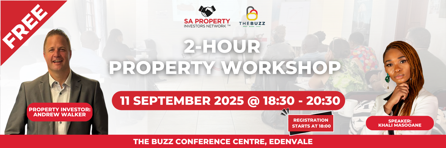 FREE 2 Hour Property Investing Workshop - 11 September 2025