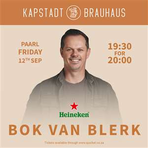 Bok van Blerk live by Kapstadt Brauhaus Paarl
