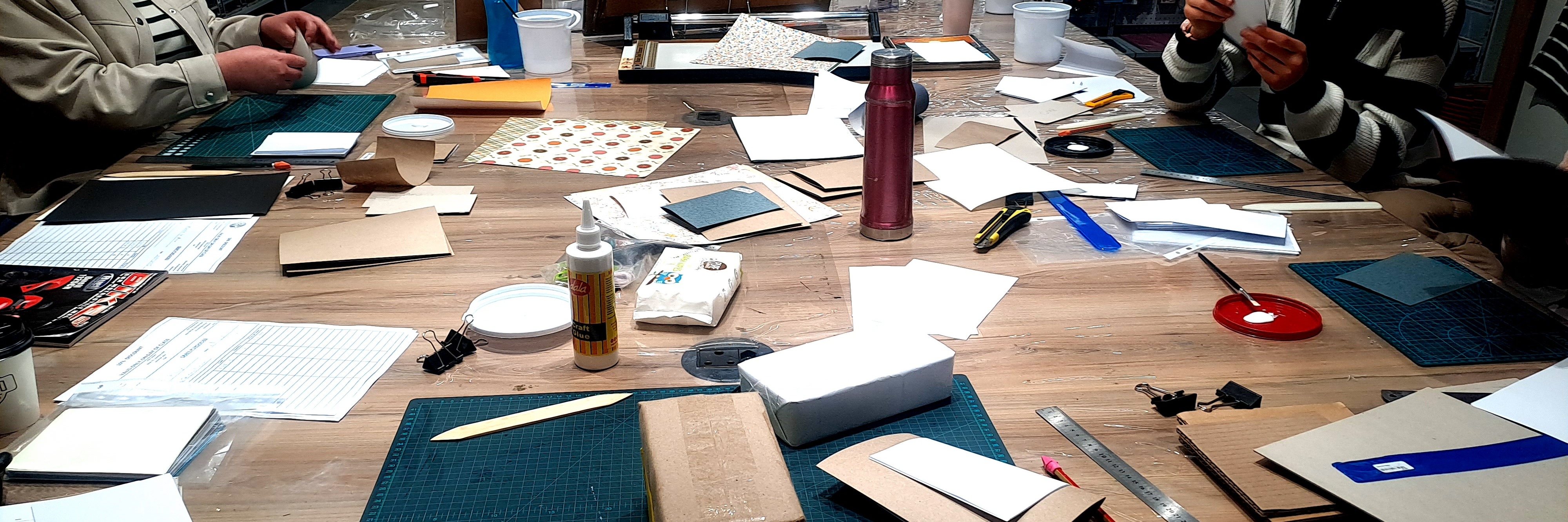 Sewn-Boards Book Binding Class