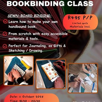 Sewn-Boards Book Binding Class photo 1