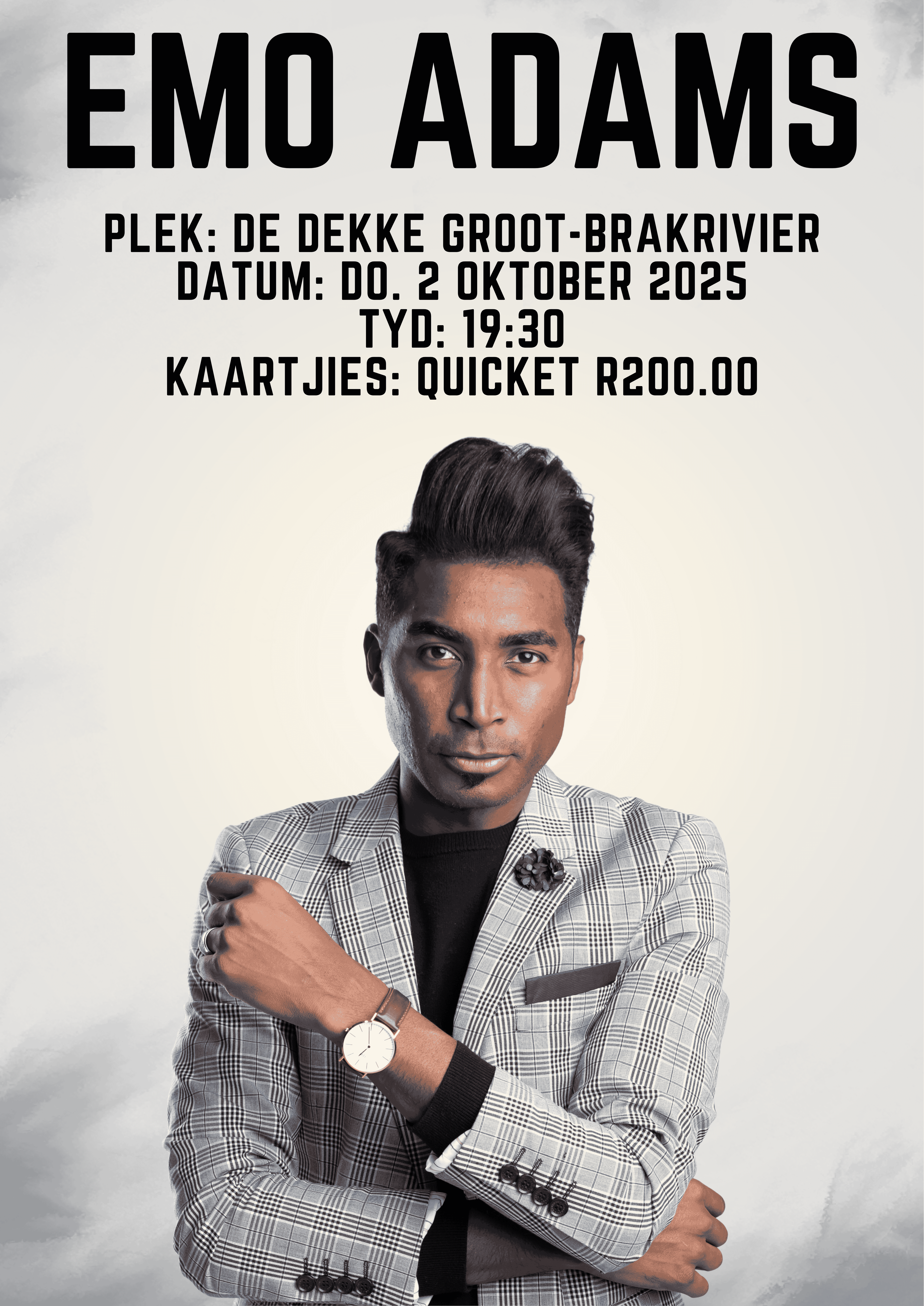 Emo Adams in Grootbrak-Rivier