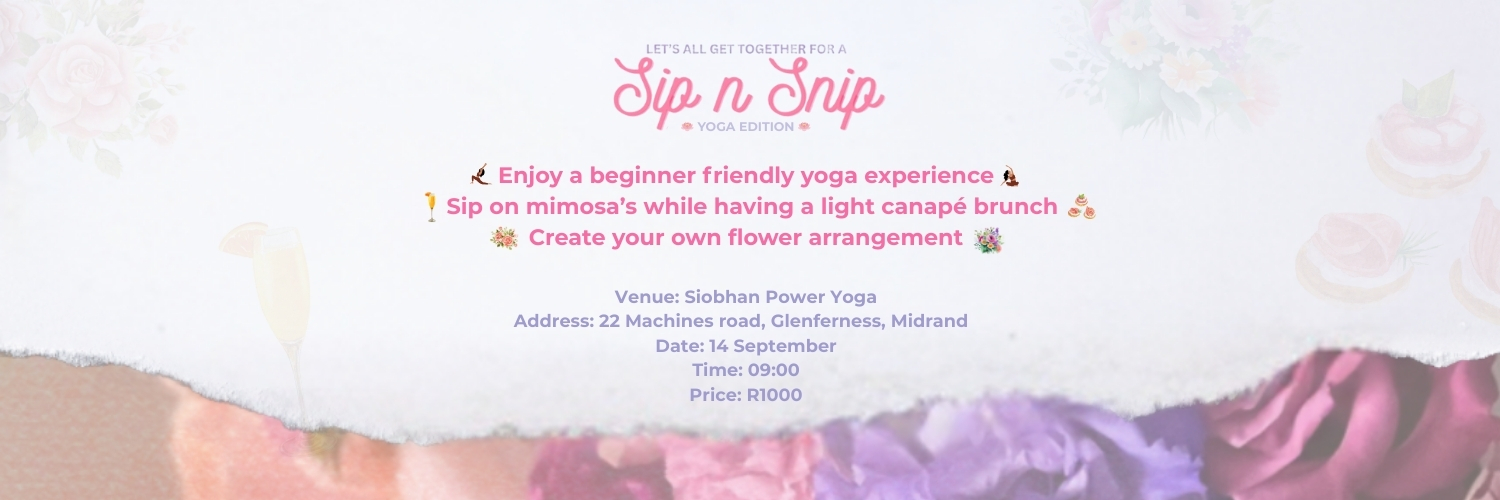 Sip n Snip  — The Yoga Edition