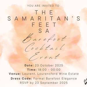 Samaritan's Feet SA: Barefoot Cocktail Event