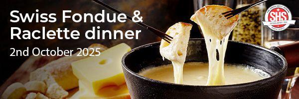 SOLD OUT Swiss Cheese Fondue & Raclette Dinner