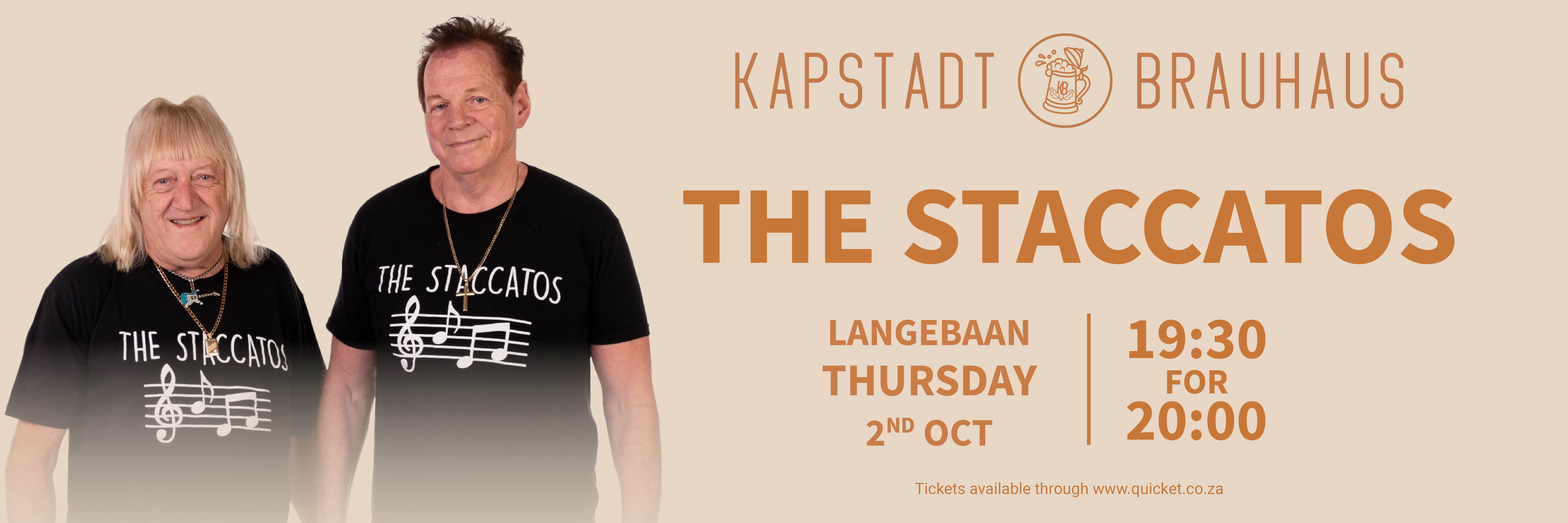 The Staccatos live at Kapstadt Brauhaus Langebaan