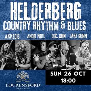 Helderberg Country, Rhythm & Blues at Lourensford