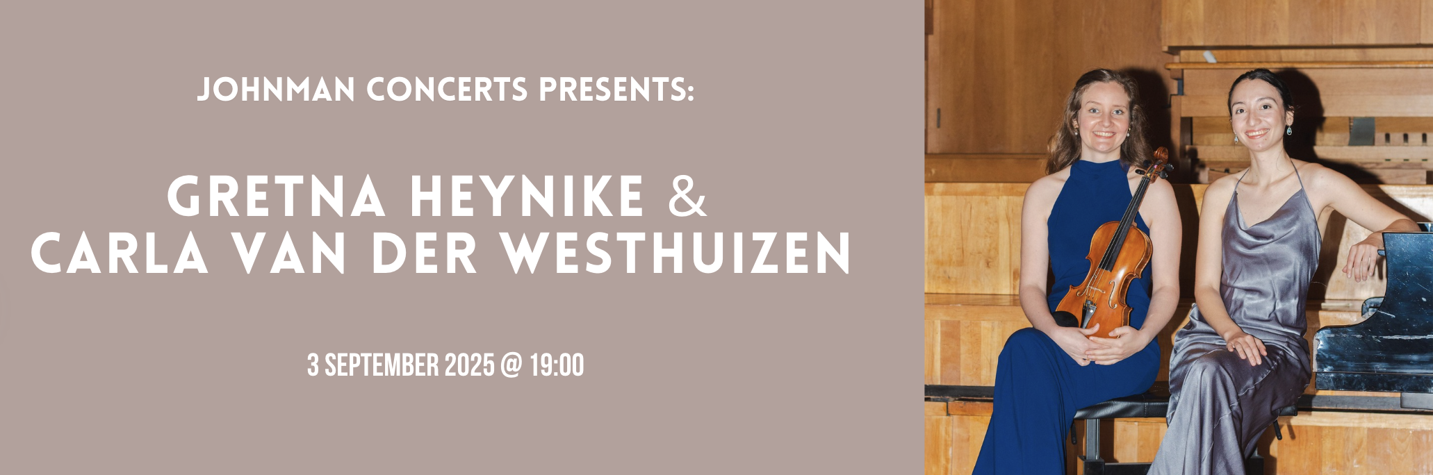 Gretna and Carla | Johnman Concerts