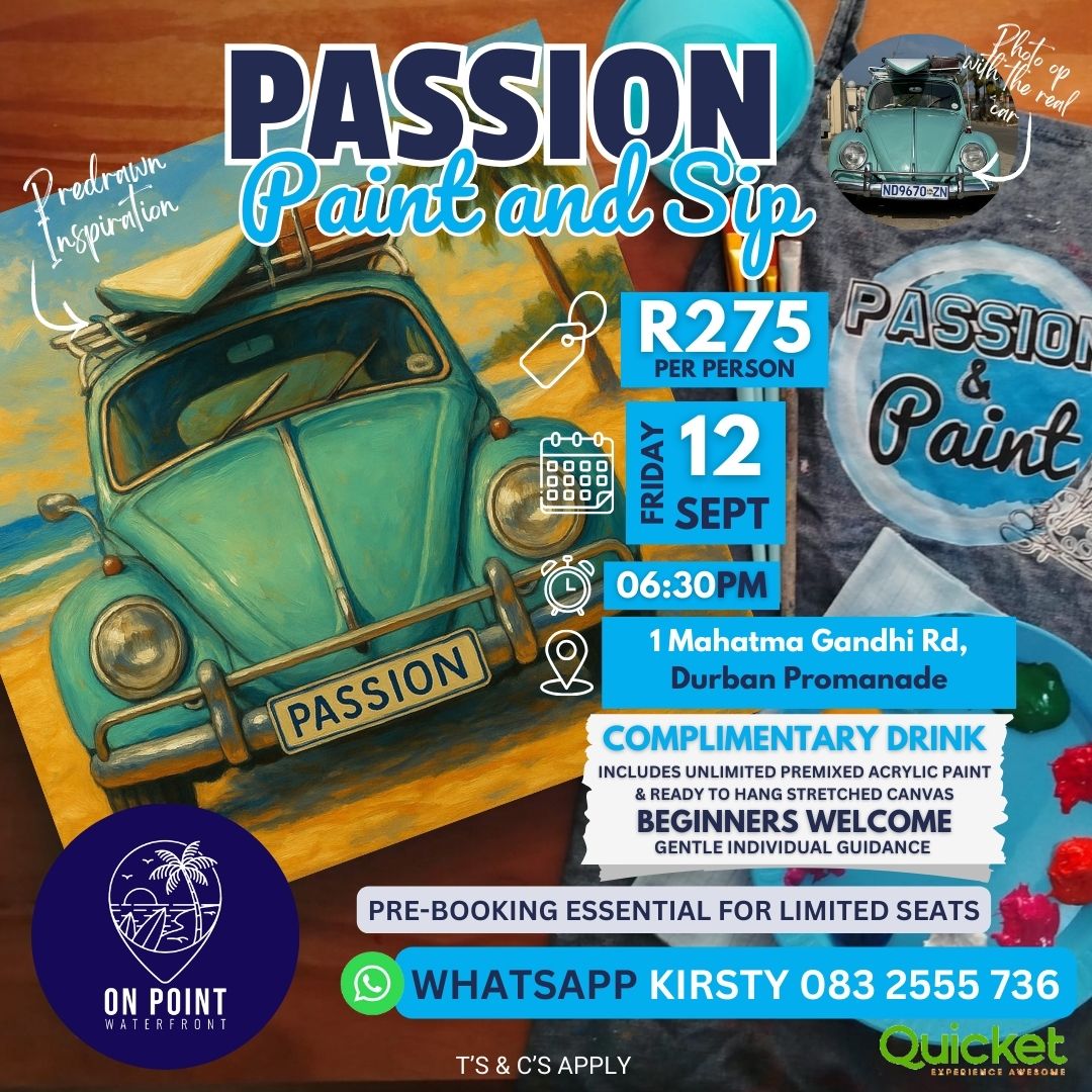 Passion Paint and Sip - Volksie Vibes