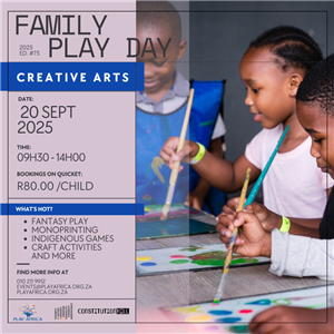 CREATIVE ARTS PLAY DAY