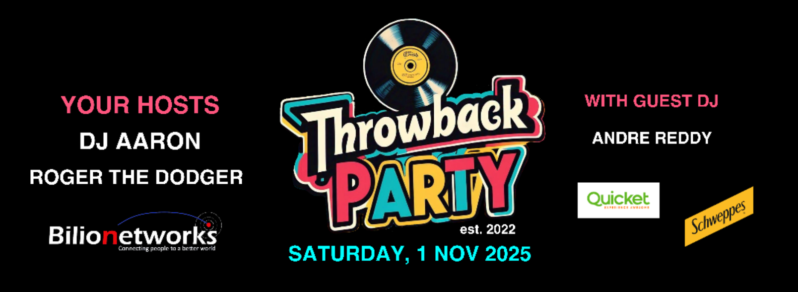 Throwback Party - VINYL Edition